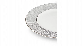 Столовый сервиз на 6 персон Decor de table Вола платина, 26 предметов