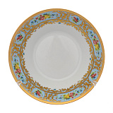 Набор салатников Falkenporzellan Vienna blue gold 19см