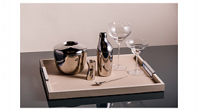 Ведерко и щипцы для льда Georg Jensen Скай 15 см