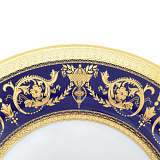 Набор тарелок на 6 персон Falkenporzellan Imperial Cobalt Gold 21 см
