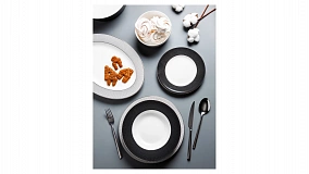 Столовый сервиз на 6 персон Decor de table Вола платина, 26 предметов