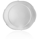 Блюдо для торта Meissen Игра волн, рельеф, белый 26 см