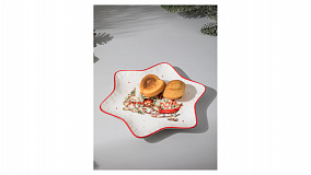 Блюдо 3D Decor de table Рождественский винтаж.Звезда 21 см