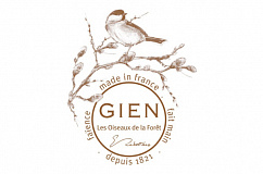 Блюдо квадратное Gien Лесные птицы 17х17 см, фаянс