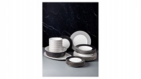 Столовый сервиз на 6 персон Decor de table Вола платина, 26 предметов