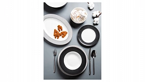 Столовый сервиз на 6 персон Decor de table Вола платина, 26 предметов
