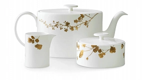 Сервиз чайный Wedgwood Вера Ванг Сад на 6 персон 15 предметов, фарфор костяной